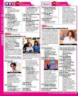 Télé Star 2549 JOURNÉE MERCREDI 13 AOÛT
