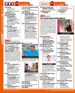 Télé Star 2550 JOURNÉE VENDREDI 22 AOÛT