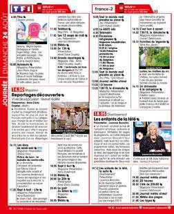 Télé Star 2551 JOURNÉE DIMANCHE 24 AOÛT