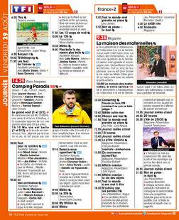 Télé Star 2551 JOURNÉE VENDREDI 29 AOÛT