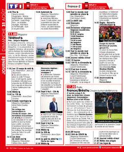 Télé Star 2552 JOURNÉE DIMANCHE 31 AOÛT