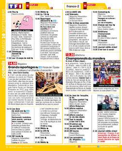 Télé Star 2555 JOURNÉE SAMEDI 20 SEPTEMBRE