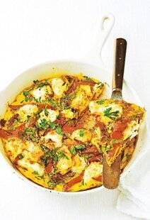 Télé Star 2557 Omelette au chèvre et au poivron