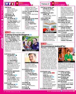 Télé Star 2557 JOURNÉE MERCREDI 8 OCTOBRE