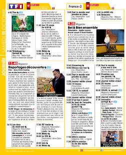 Télé Star 2558 JOURNÉE SAMEDI 11 OCTOBRE