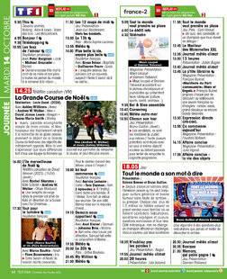 Télé Star 2558 JOURNÉE MARDI 14 OCTOBRE
