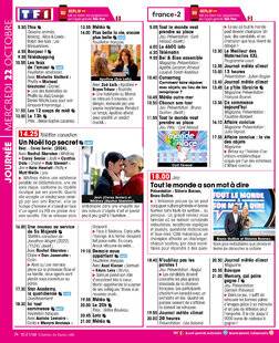 Télé Star 2559 JOURNÉE MERCREDI 22 OCTOBRE
