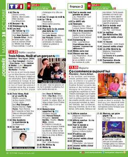 Télé Star 2560 JOURNÉE MARDI 28 OCTOBRE
