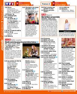 Télé Star 2561 JOURNÉE VENDREDI 7 NOVEMBRE