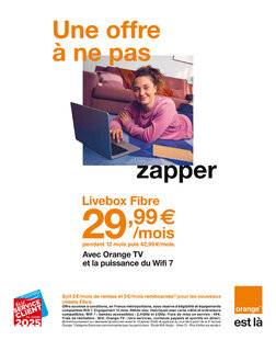 Télé Star 2562 orange