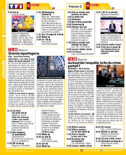 Télé Star 2562 JOURNÉE SAMEDI 8 NOVEMBRE