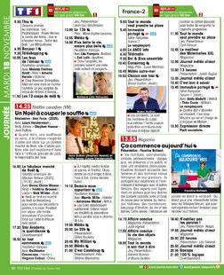 Télé Star 2563 JOURNÉE MARDI 18 NOVEMBRE