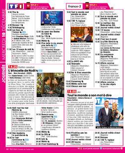Télé Star 2566 JOURNÉE MERCREDI 10 DÉCEMBRE