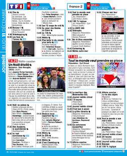 Télé Star 2566 JOURNÉE JEUDI 11 DÉCEMBRE