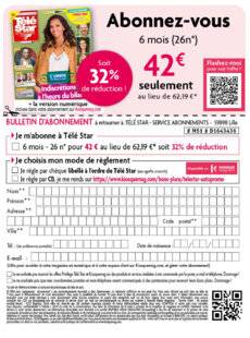 Télé Star 2566 Télé Star