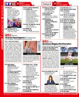 Télé Star 2571 JOURNÉE DIMANCHE 11 JANVIER