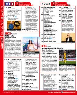 Télé Star 2572 JOURNÉE DIMANCHE 18 JANVIER