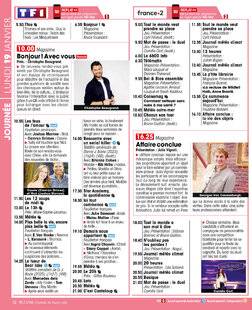 Télé Star 2572 JOURNÉE LUNDI 19 JANVIER