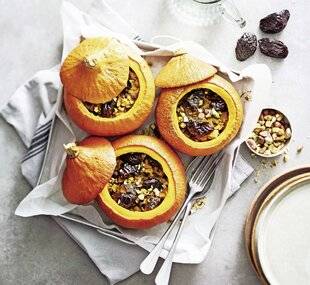 Télé Star 2572 Potimarron farci aux pruneaux d'Agen et fruits secs