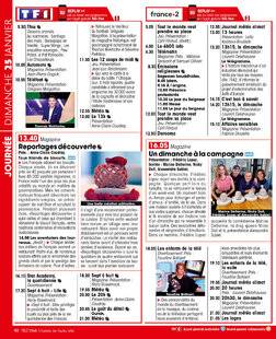 Télé Star 2573 JOURNÉE DIMANCHE 25 JANVIER