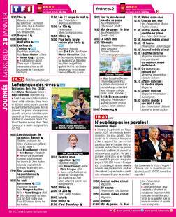 Télé Star 2573 JOURNÉE MERCREDI 28 JANVIER