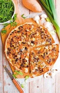 Télé Star 2574 Quiche aux poireaux, champignons et patate douce