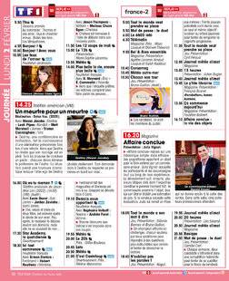 Télé Star 2574 JOURNÉE LUNDI 2 FÉVRIER