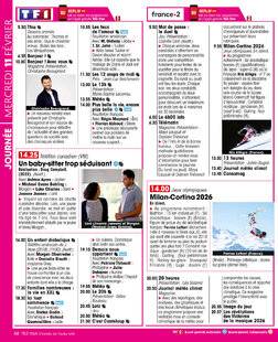Télé Star 2575 JOURNÉE MERCREDI 11 FÉVRIER