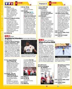 Télé Star 2577 JOURNÉE SAMEDI 21 FÉVRIER