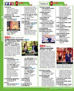 Télé Star 2577 JOURNÉE MARDI 24 FÉVRIER