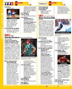 Télé Star 2580 JOURNÉE SAMEDI 14 MARS