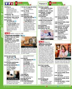 Télé Star 2580 JOURNÉE MARDI 17 MARS