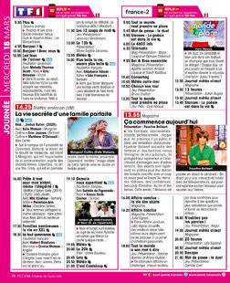 Télé Star 2580 JOURNÉE MERCREDI 18 MARS