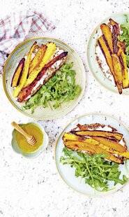 Télé Star 2581 Tartines au chèvre frais et aux carottes confites