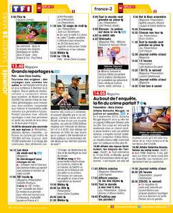 Télé Star 2582 JOURNÉE SAMEDI 28 MARS