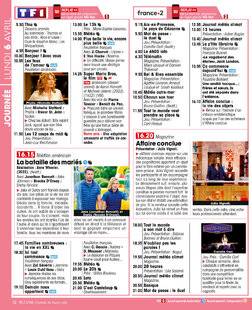 Télé Star 2583 JOURNÉE LUNDI 6 AVRIL