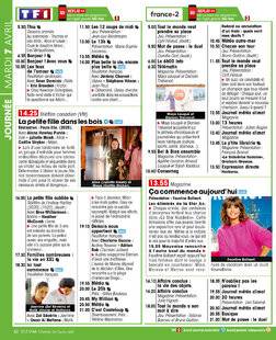 Télé Star 2583 JOURNÉE MARDI 7 AVRIL