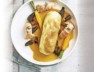 Télé Star 2583 Quenelles de brochet façon beurre blanc aux langoustines et aux morilles