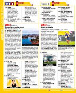 Télé Star 2584 JOURNÉE SAMEDI 11 AVRIL