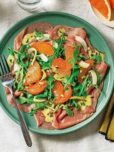 Télé Star 2585 Carpaccio de veau au pamplemousse rose de Floride