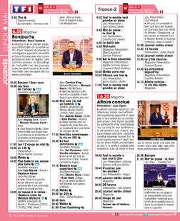 Télé Star 2587 JOURNÉE LUNDI 4 MAI