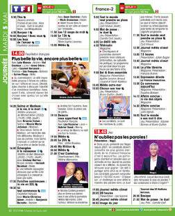 Télé Star 2587 JOURNÉE MARDI 5 MAI
