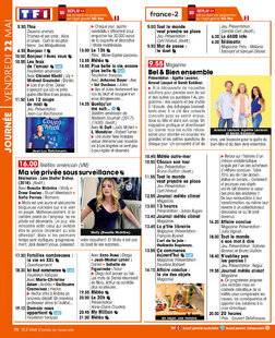 Télé Star 2589 JOURNÉE VENDREDI 22 MAI