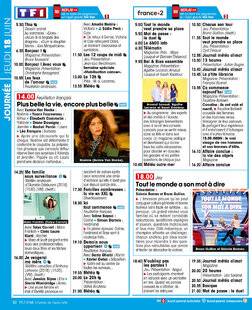 Télé Star 2593 JOURNÉE JEUDI 18 JUIN