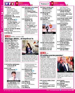 Télé Star 2594 JOURNÉE MERCREDI 24 JUIN
