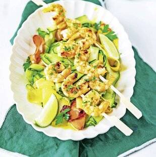Télé Star 2594 Gambas et tagliatelles de légumes croquants