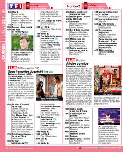 Télé Star 2594 JOURNÉE LUNDI 22 JUIN