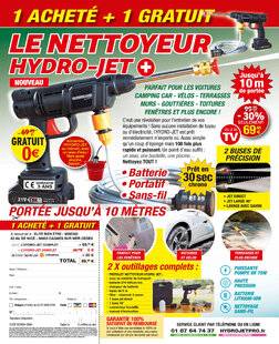 Télé Star 2594 LE NETTOYEUR HYDRO-JET+