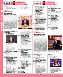 Télé Star 2595 JOURNÉE LUNDI 29 JUIN