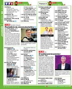 Télé Star 2595 JOURNÉE MARDI 30 JUIN